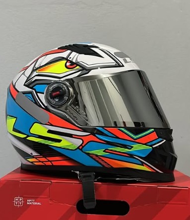 Capacete LS2 revisado na Oficina do Capacete Catalão